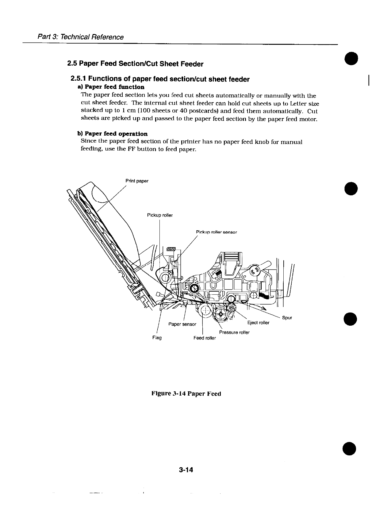 Canon BubbleJet BJC-600 600e Service Manual-4